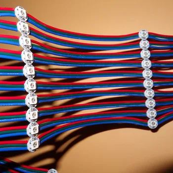 10cm wire spacing 100pcs/string addressable SK6812-RGB led with heatsink(10mm*3mm);DC5V input;with all RGB wire
10cm wire spacing 100pcs/string addressable SK6812-RGB led with heatsink(10mm*3mm);DC5V input;with all RGB wire