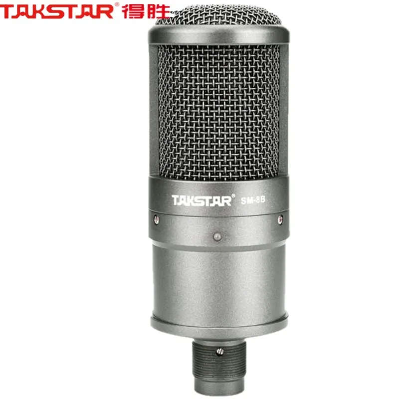 

Top Quality Takstar SM-8B Condenser microphone computer microphone recording the song with a sound card,without suitcase