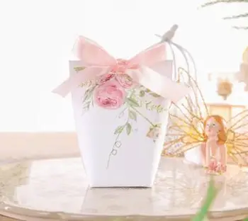50pcs/lot DIY Customized lovely flower style 10*4.2*10cm paper Gift Boxes Cake Box Wedding Favor Boxes Candy Box With Ribbon
50pcs/lot DIY Customized lovely flower style 10*4.2*10cm paper Gift Boxes Cake Box Wedding Favor Boxes Candy Box With Ribbon