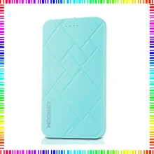 5500 mAH Li-Polymer Super Slim Power Bank for iPhone and Android Phone (4 Colors Optional)