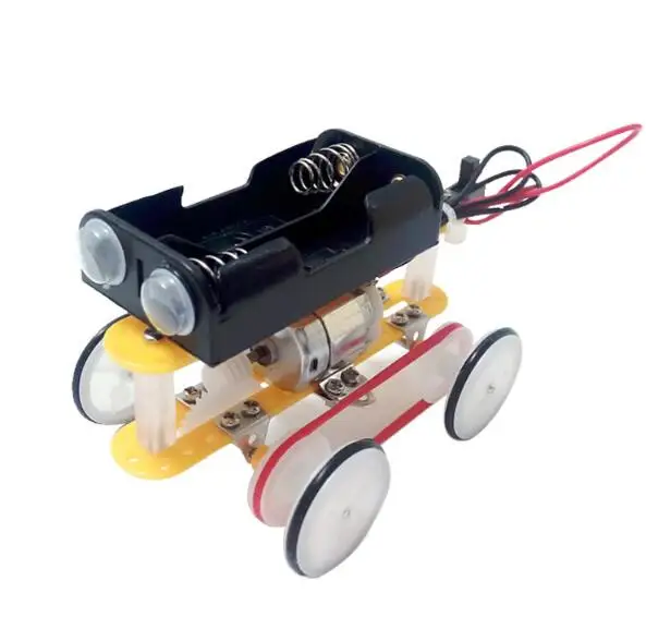 DIY Electric Four Wheel Drive Train Locomotive Scientific Experimental Materials Assembly Model Educational Toys
DIY Electric Four Wheel Drive Train Locomotive Scientific Experimental Materials Assembly Model Educational Toys
