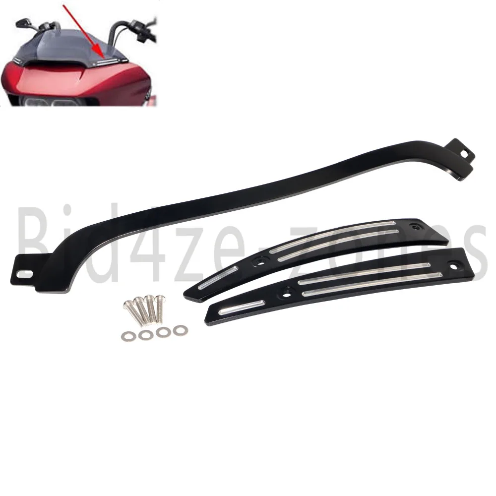 Motorcycle Aluminum CNC Split Windshield Center w/ Side Trim Fit For Harley Road Glide FLTRX 2015 2016 2017 2018
Motorcycle Aluminum CNC Split Windshield Center w/ Side Trim Fit For Harley Road Glide FLTRX 2015 2016 2017 2018