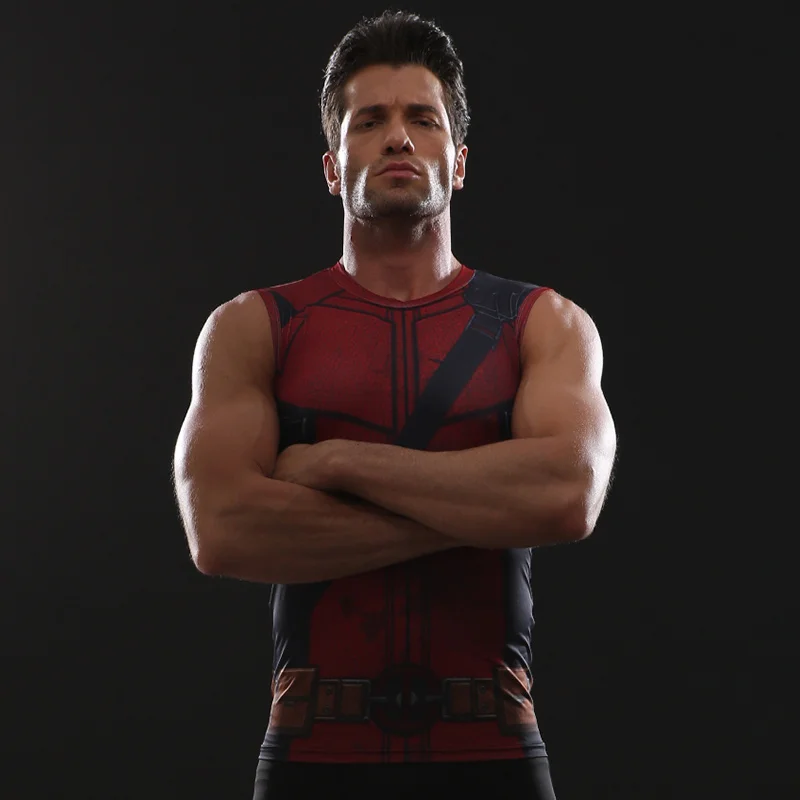 3D Printed T shirts Men Fun Deadpool 2 Compression Shirt Comics Cosplay Costume Clothing 2018 Black Friday Summer Tops For Male
3D Printed T shirts Men Fun Deadpool 2 Compression Shirt Comics Cosplay Costume Clothing 2018 Black Friday Summer Tops For Male