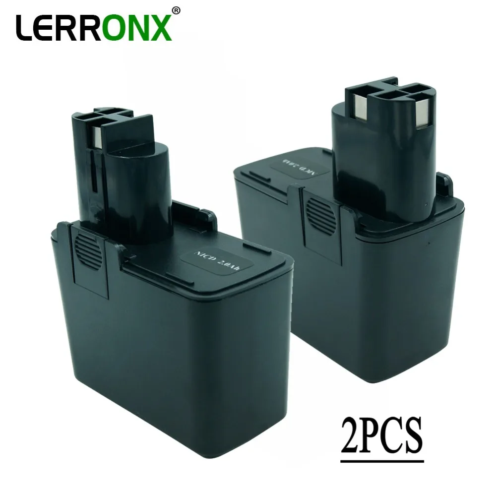 2PACK 9.6V 2000mAh Ni-CD BAT001 Replacement rechargeable battery for Bosch Cordless Drills batteries BH-974 BH-974H 2607335037
2PACK 9.6V 2000mAh Ni-CD BAT001 Replacement rechargeable battery for Bosch Cordless Drills batteries BH-974 BH-974H 2607335037