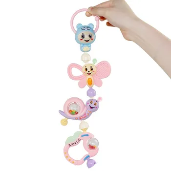 Baby Cartoon Animal Hand Jingle Shaking Bell Lovely Hand Shake Ring Rattles Toys Newborn Teether Toys
Baby Cartoon Animal Hand Jingle Shaking Bell Lovely Hand Shake Ring Rattles Toys Newborn Teether Toys