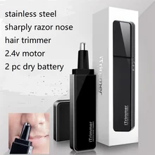 

Portable Electric Safely Nose Trimmer Nasal Haircut Clipper Shaver Vibrissa Hair Cutter Remover Rotary Blade Razor Scissor Cut