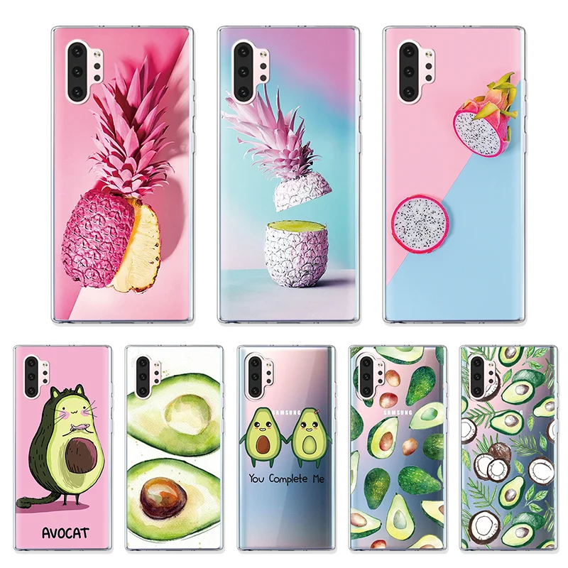 Summer Pineapple Cover For Samsung Galaxy Note 10 Pro Avocado Soft Case For Samsung Galaxy A50 A70 A60 A40 A30 A20e Clear Fundas
Summer Pineapple Cover For Samsung Galaxy Note 10 Pro Avocado Soft Case For Samsung Galaxy A50 A70 A60 A40 A30 A20e Clear Fundas