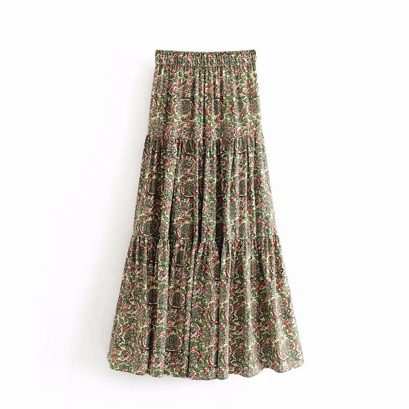 Women Elegant Floral Print Pleated Skirt Faldas Mujer Elastic Waist Female Casual Stylish A Line Skirts FFZBQ61
Women Elegant Floral Print Pleated Skirt Faldas Mujer Elastic Waist Female Casual Stylish A Line Skirts FFZBQ61