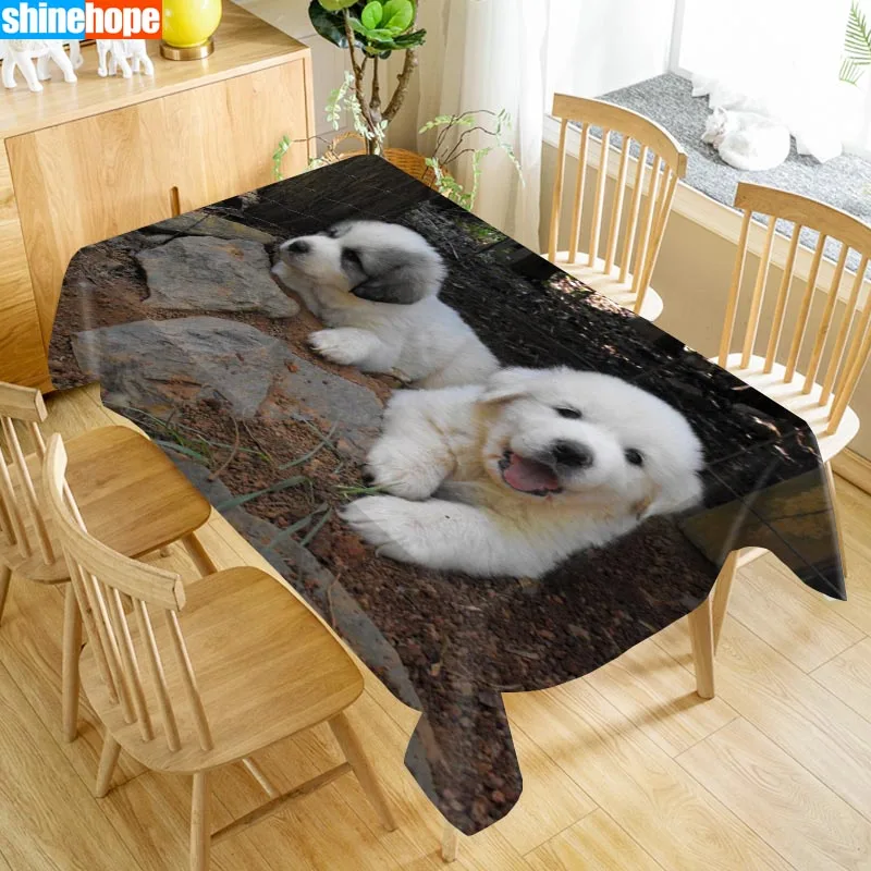 Animal Pattern Tablecloth Dog Newfoundland Table Cloth Dustproof Washable Cloth Rectangular Table Cover for Home table Decor
Animal Pattern Tablecloth Dog Newfoundland Table Cloth Dustproof Washable Cloth Rectangular Table Cover for Home table Decor
