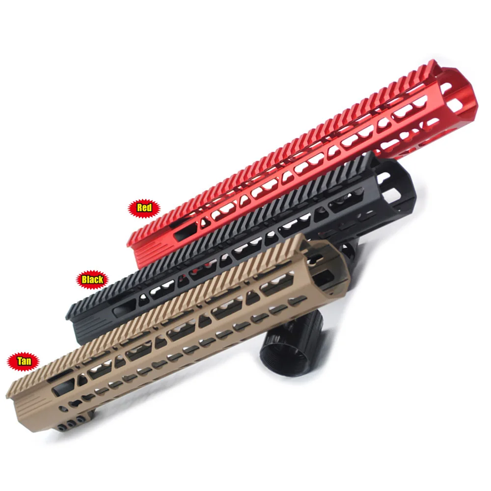 LR-308 Tan/Red/Black Heavy Duty 15'' Inch Low Profile Clamping Picatinny Rail Free Float Handguard .308
LR-308 Tan/Red/Black Heavy Duty 15'' Inch Low Profile Clamping Picatinny Rail Free Float Handguard .308