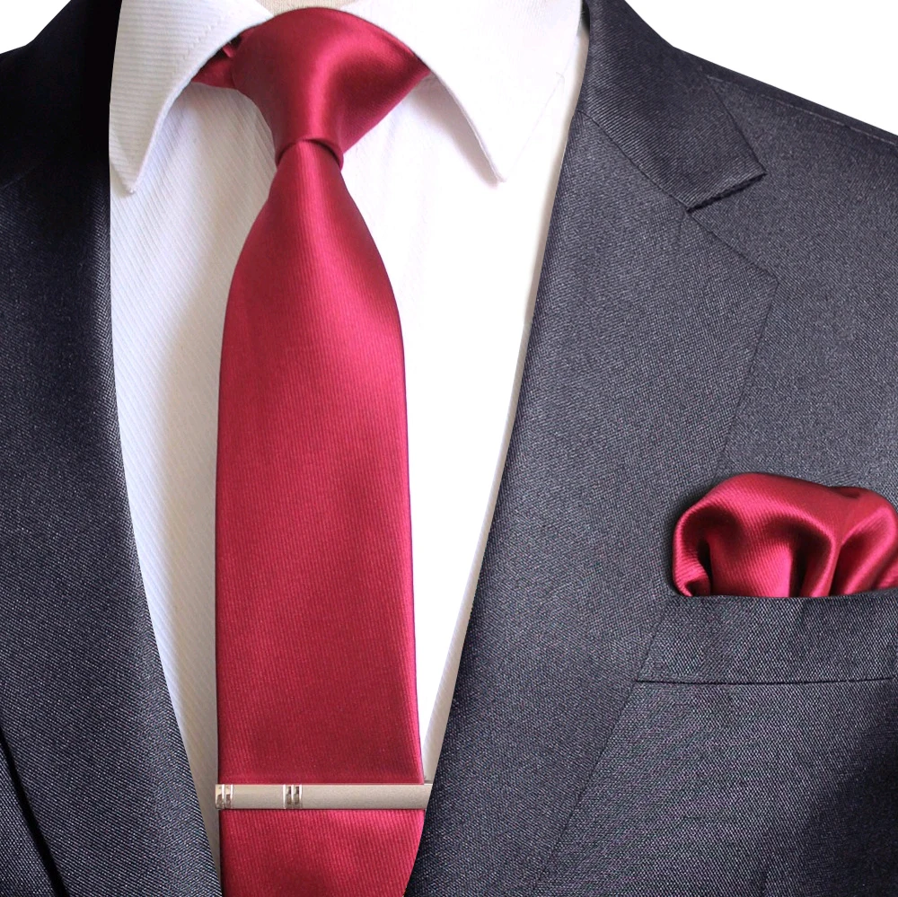 JEMYGINS Original 100% Silk Solid Plain Necktie Tie Clip Pin Pocket Square Hanky Neck Tie Set For Fashion Men Wedding Party Tie
JEMYGINS Original 100% Silk Solid Plain Necktie Tie Clip Pin Pocket Square Hanky Neck Tie Set For Fashion Men Wedding Party Tie
