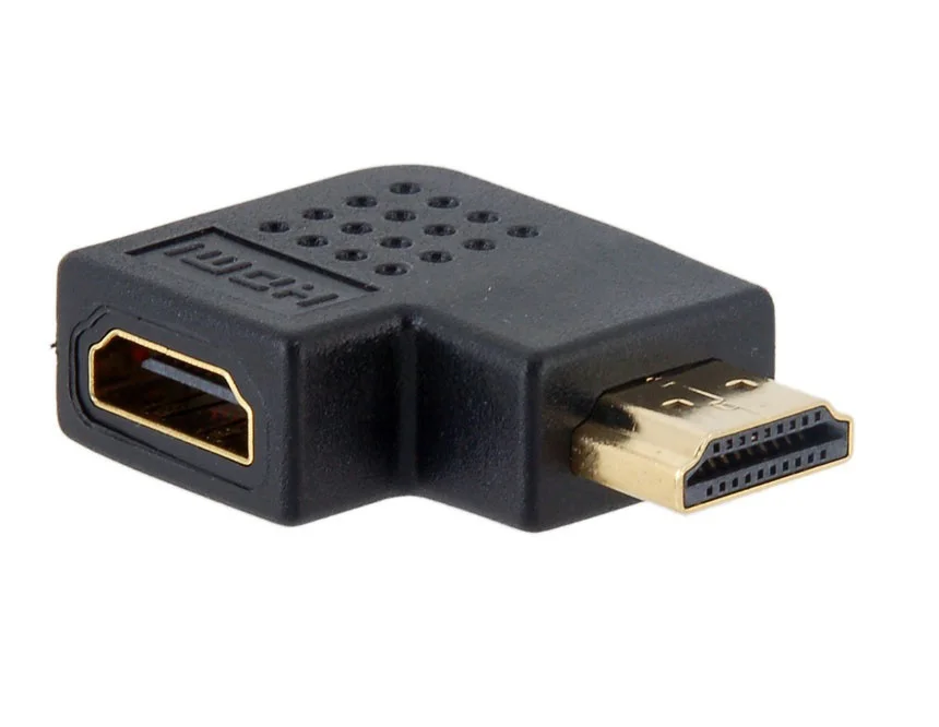 10pcs/lot Cablecc Vertical Left Angled HDMI 1.4 Male to Female Adapter 90 Degree Extension
10pcs/lot Cablecc Vertical Left Angled HDMI 1.4 Male to Female Adapter 90 Degree Extension