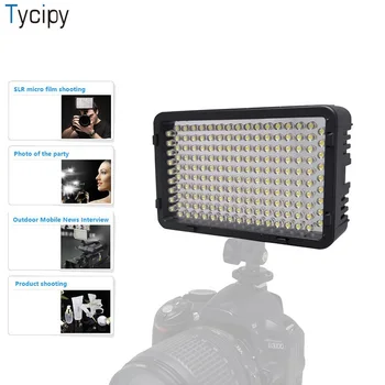 Tycipy LE-168A Adjustable Led Video Studio Light 3200k/5500k Camera Photography Fill Light Lamp Lighting For Canon Nikon DSLR
Tycipy LE-168A Adjustable Led Video Studio Light 3200k/5500k Camera Photography Fill Light Lamp Lighting For Canon Nikon DSLR