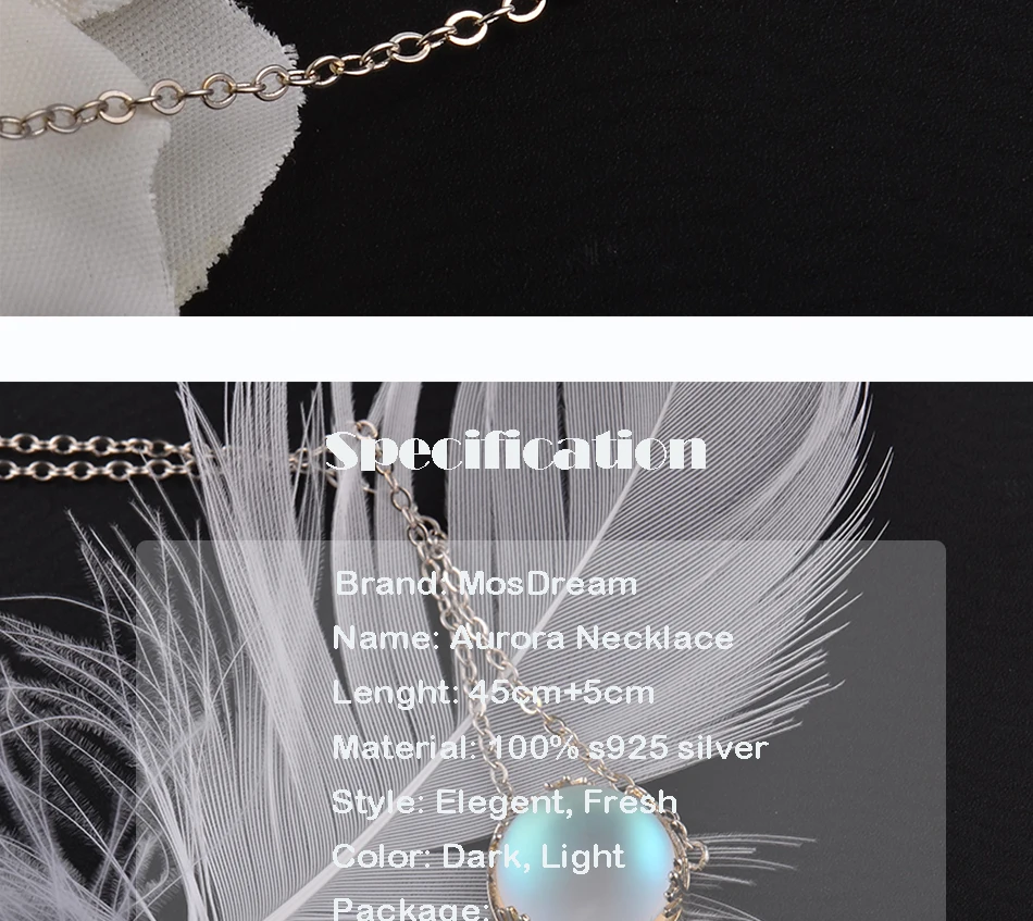 MosDream Ladies Fashion Aurora Borealis Necklace 6 MosDream Ladies Fashion Aurora Borealis Necklace 12