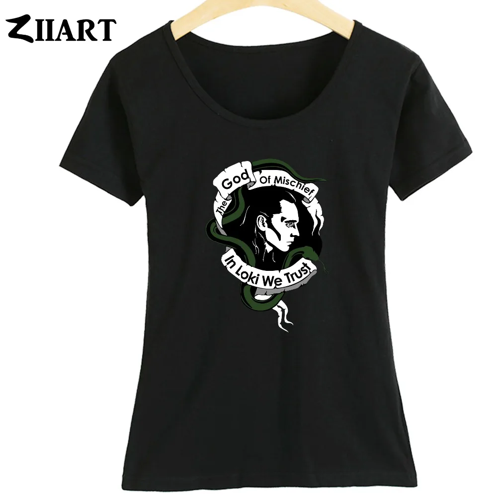 Girl Woman Summer Short-Sleeve T-Shirts Loki's Army Helmet Imperial Crown The God Of Mischief We Trust In Loki Life Thor ZIIART
Girl Woman Summer Short-Sleeve T-Shirts Loki's Army Helmet Imperial Crown The God Of Mischief We Trust In Loki Life Thor ZIIART
