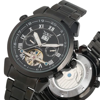 Skeleton Mechanical Watch Steel Strap Automatic-self-winding Resistant Luminous Hands Mechanical Wristwatches Men Clock Reloj
Skeleton Mechanical Watch Steel Strap Automatic-self-winding Resistant Luminous Hands Mechanical Wristwatches Men Clock Reloj