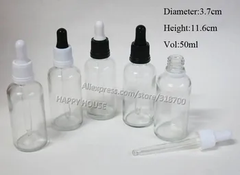360pcs/lot Clear 50ml Boston Round Glass Bottles with Tamper Evident Dropper,50cc Transparent Glass Dropper Bottle
360pcs/lot Clear 50ml Boston Round Glass Bottles with Tamper Evident Dropper,50cc Transparent Glass Dropper Bottle