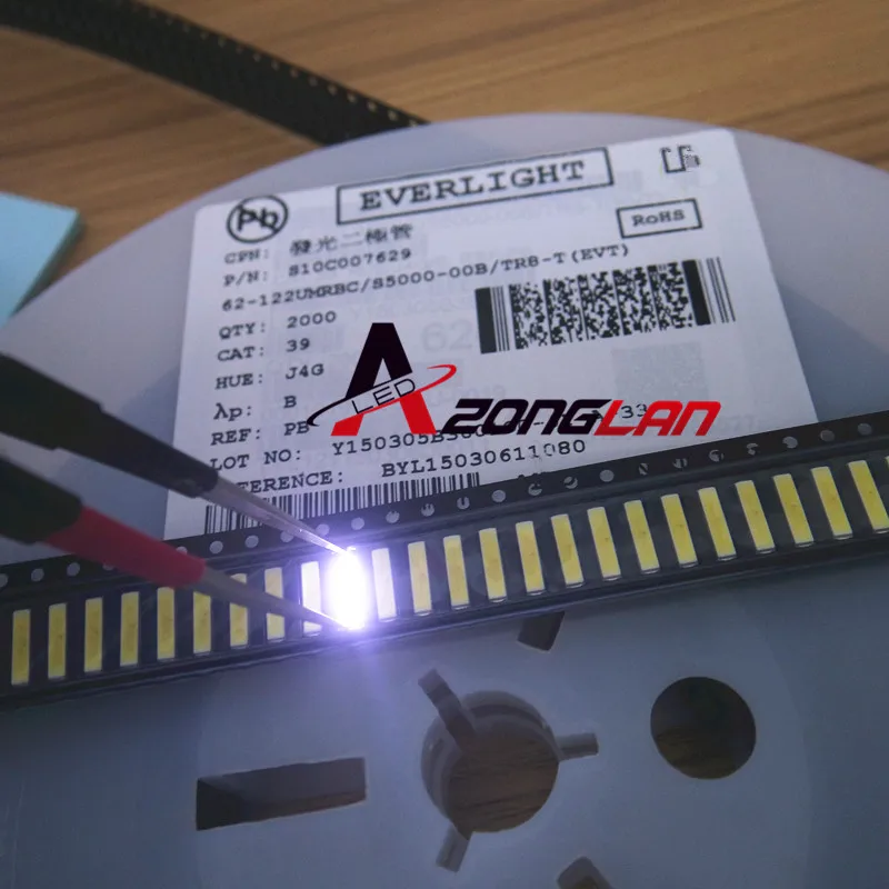 Для LED LCD подсветки ТВ применение светодиодная подсветка 0 5 Вт 3В 8520 холодный белый