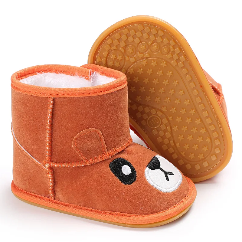Raise Young Cartoon Bear Winter Plus Velvet Warm Baby Booties Rubber Soles Toddler Girl Snow Boots Newborn Infant Boy Shoes
Raise Young Cartoon Bear Winter Plus Velvet Warm Baby Booties Rubber Soles Toddler Girl Snow Boots Newborn Infant Boy Shoes