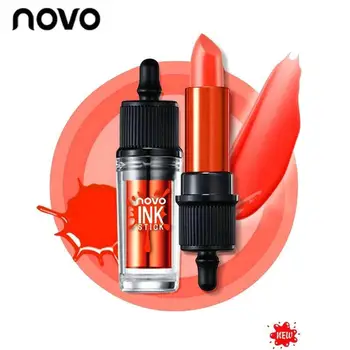 NOVO matte lipstick lasting moisturizing color is not easy to decolorize bean paste grapefruit lipstick biting lip makeup
NOVO matte lipstick lasting moisturizing color is not easy to decolorize bean paste grapefruit lipstick biting lip makeup