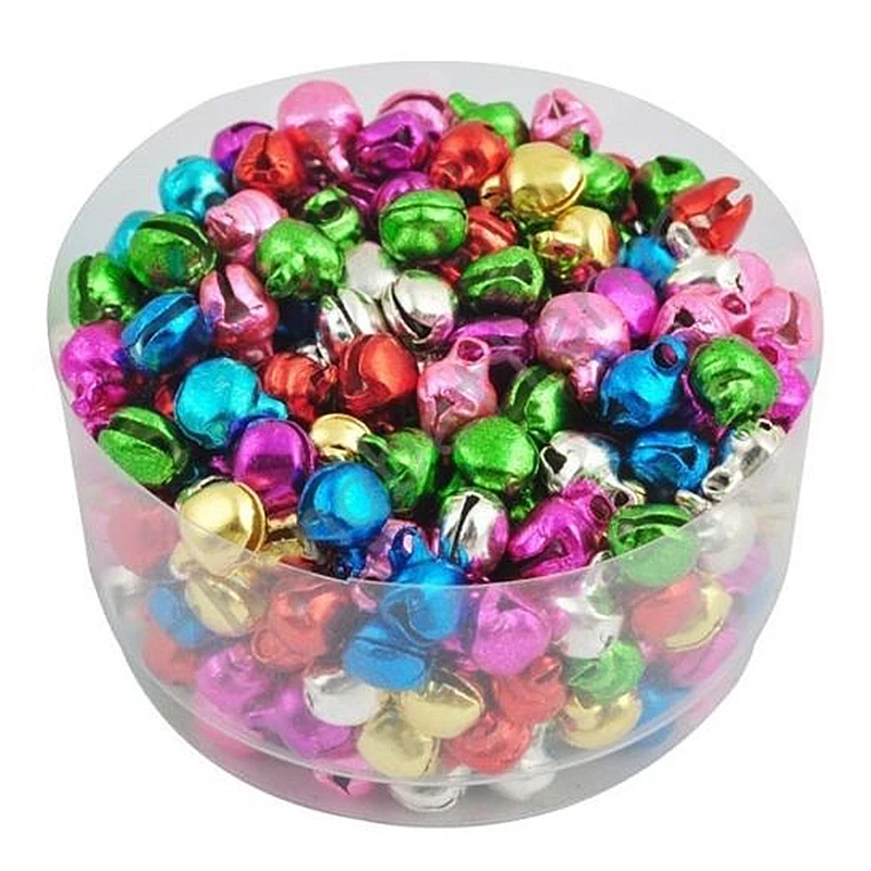 100 Pcs Gold Silver Color Jingle Bells Iron Loose Beads Jewelry Findings DIY Craft For Festival Party Christmas Tree Decorations
100 Pcs Gold Silver Color Jingle Bells Iron Loose Beads Jewelry Findings DIY Craft For Festival Party Christmas Tree Decorations