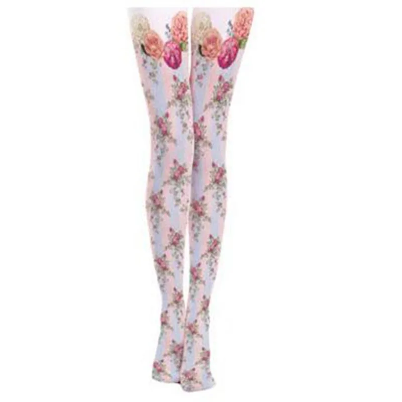 2017 new retro pastoral small floral printed pantyhose girl female women stockings
2017 new retro pastoral small floral printed pantyhose girl female women stockings