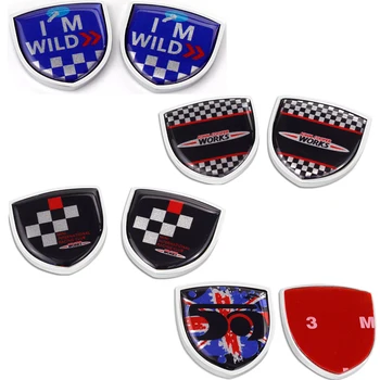Alloy Decals for I'M Wild JCW Club Window Badge for Mini BMW Cooper Cabrio Roadster Countryman Clubman R53 R55 R56 R57 F56 Auto
Alloy Decals for I'M Wild JCW Club Window Badge for Mini BMW Cooper Cabrio Roadster Countryman Clubman R53 R55 R56 R57 F56 Auto