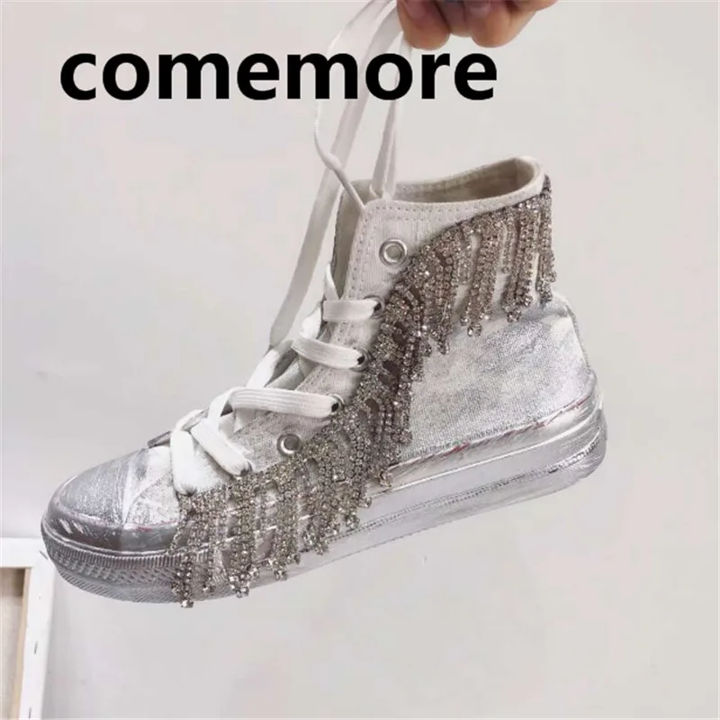 Outdoor soft bottom breathable rhinestone casual retro old tie small dirty wild low to help sequins high dirty dirty shoes
Outdoor soft bottom breathable rhinestone casual retro old tie small dirty wild low to help sequins high dirty dirty shoes