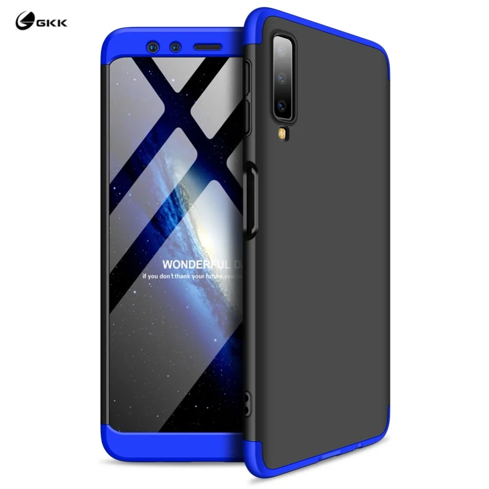 Original GKK 360 Full Protection 3 In 1 Hard PC Mobile Phone Casing Fundas Coque Back Cover Case For Samsung Galaxy A7 2018
Original GKK 360 Full Protection 3 In 1 Hard PC Mobile Phone Casing Fundas Coque Back Cover Case For Samsung Galaxy A7 2018