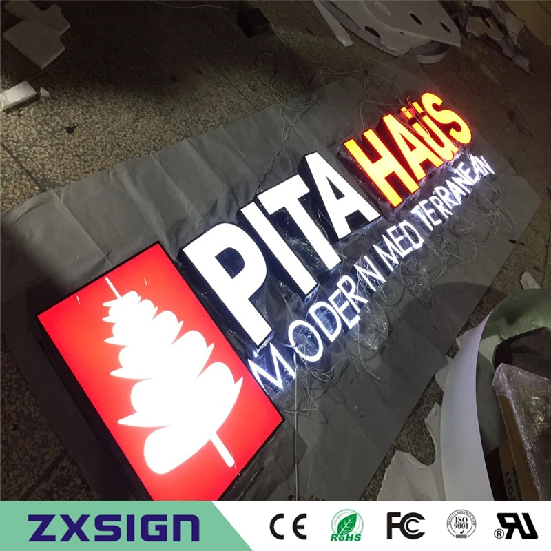 Outdoor waterproof high brightness acrylic stainless steel sides LED channel letters store signs, advertising shop signage
Outdoor waterproof high brightness acrylic stainless steel sides LED channel letters store signs, advertising shop signage