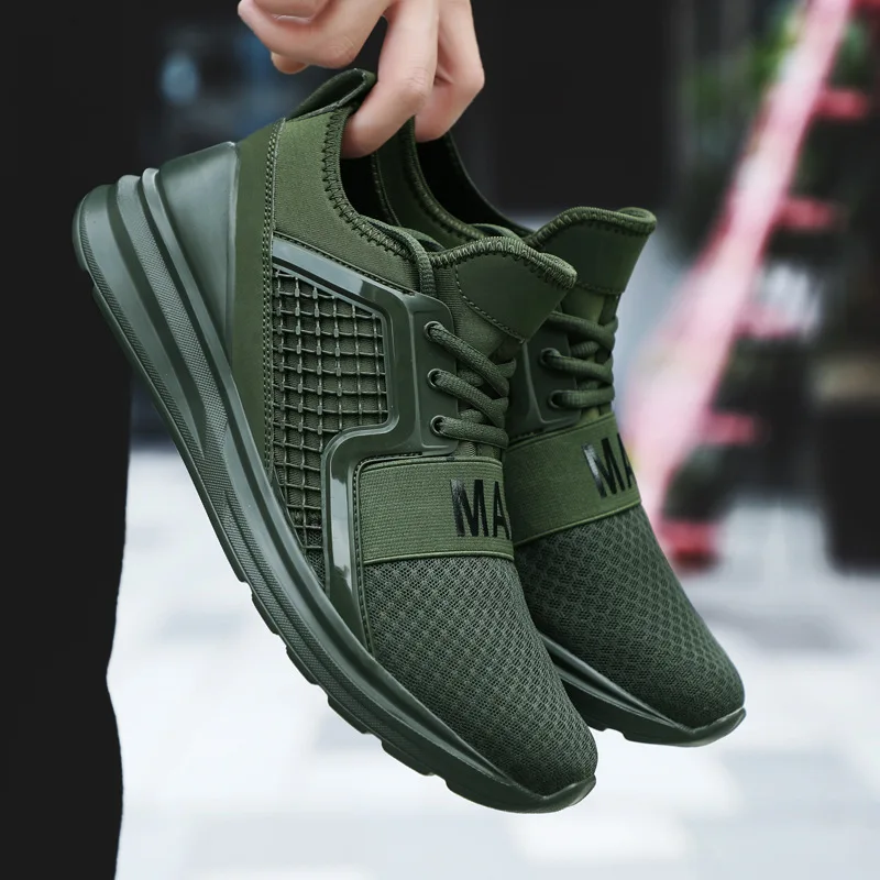 2019 New Breathable Air Mesh Men Running Shoes Jogging Gym Training Althetic Outdoor Sport Shoes Red Green Sneakers
2019 New Breathable Air Mesh Men Running Shoes Jogging Gym Training Althetic Outdoor Sport Shoes Red Green Sneakers