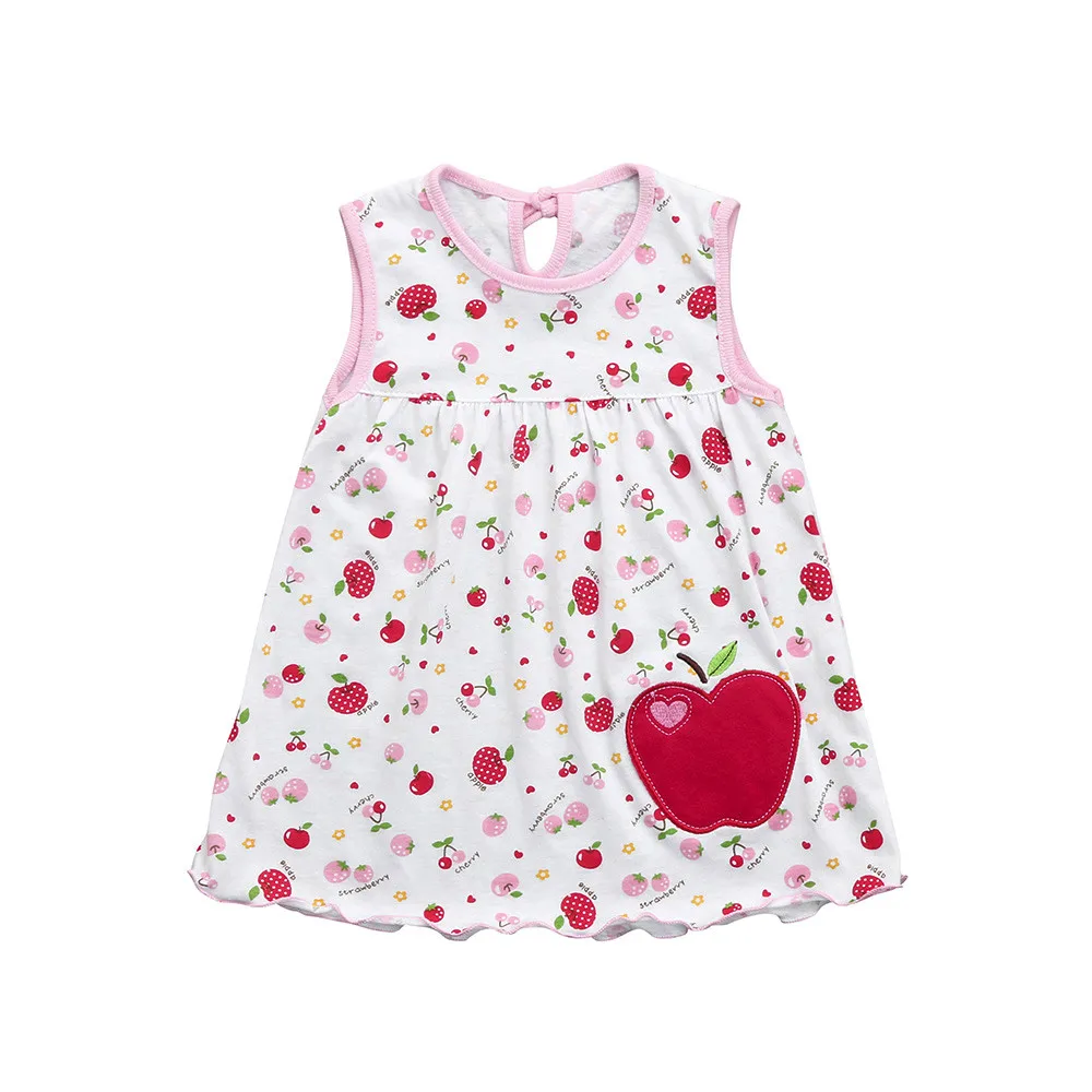 Summer New Fashion Toddler Cute Baby Cotton Flower Children Dot Striped Tees Dress T-Shirt Vest Wholesale Free Ship Z5
Summer New Fashion Toddler Cute Baby Cotton Flower Children Dot Striped Tees Dress T-Shirt Vest Wholesale Free Ship Z5