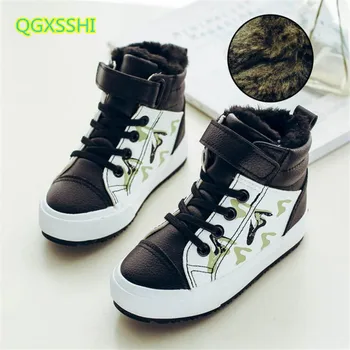 2019 PU Waterproof High-top Kids Sneakers Winter Children Snow Boots Boys Casual Comfortable Student Outdoor Boots Sports shoes
2019 PU Waterproof High-top Kids Sneakers Winter Children Snow Boots Boys Casual Comfortable Student Outdoor Boots Sports shoes