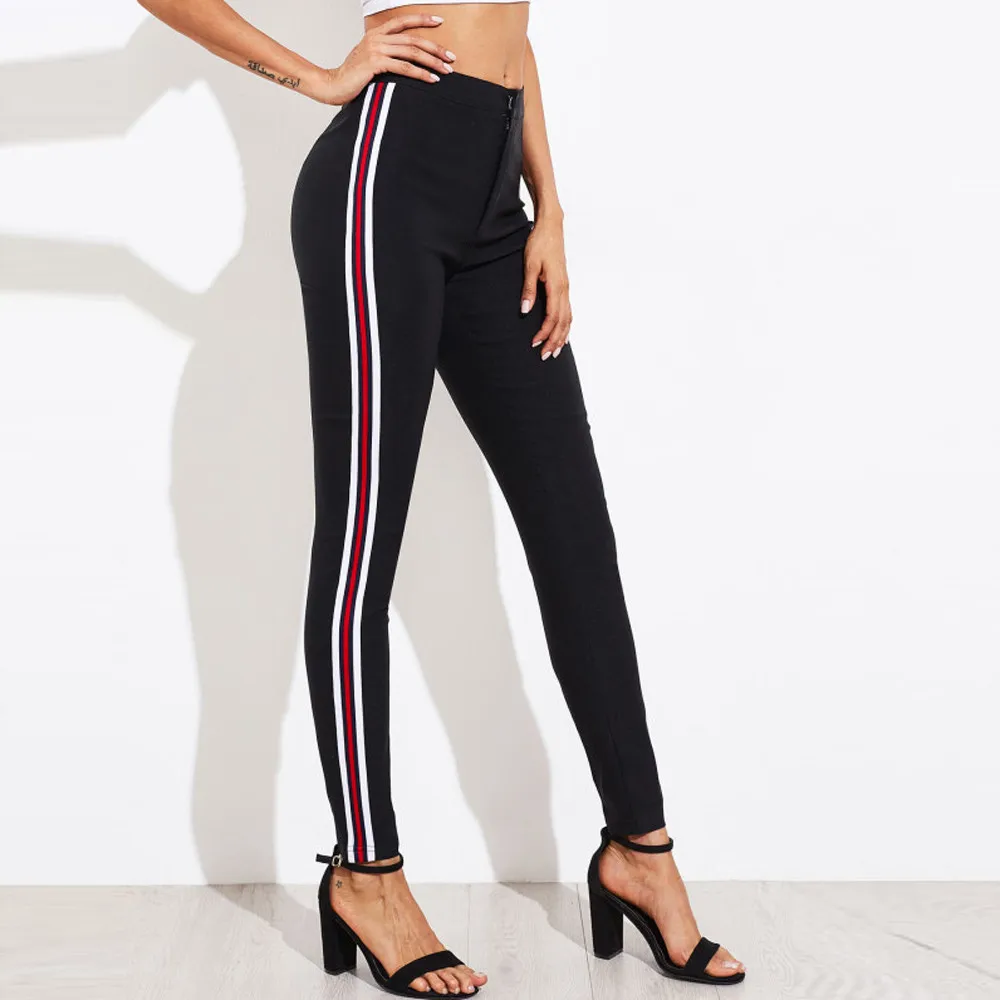 Women High Waist Harem Pants Women Stripe Elastic Waist Stripe Casual Pants High waist solid color striped casual feet pants
Women High Waist Harem Pants Women Stripe Elastic Waist Stripe Casual Pants High waist solid color striped casual feet pants