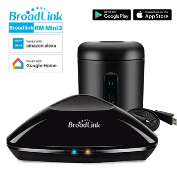 Broadlink RM Pro+ RM Mini3 Universal Intelligent Remote Controller 4G WiFi IR RF Work With Alexa Google Home Mini Smart Home
Broadlink RM Pro+ RM Mini3 Universal Intelligent Remote Controller 4G WiFi IR RF Work With Alexa Google Home Mini Smart Home