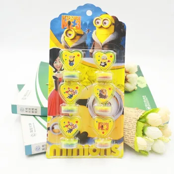 6pcs/set Minions Party Decoration Rubber Stamp Funny Minions For Kids Decor Cartoon Seal Stamper Birthday Party Supplies
6pcs/set Minions Party Decoration Rubber Stamp Funny Minions For Kids Decor Cartoon Seal Stamper Birthday Party Supplies