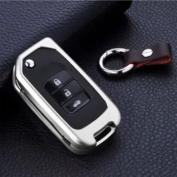Aluminum Alloy Flip Key Cover Remote Case Fob Frame 3 Button B Model Fit For Honda Car Styling Accessories Silver Pink Color New
Aluminum Alloy Flip Key Cover Remote Case Fob Frame 3 Button B Model Fit For Honda Car Styling Accessories Silver Pink Color New