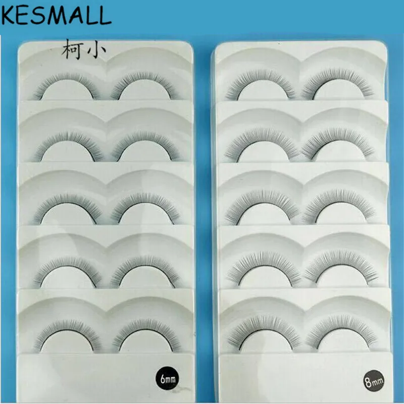 KESMALL 5 Pairs Fashion Professional Natural False Eyelashes 6mm 8mm Practice Fake Lashes Eyelash Extension Makeup Tools CO636
KESMALL 5 Pairs Fashion Professional Natural False Eyelashes 6mm 8mm Practice Fake Lashes Eyelash Extension Makeup Tools CO636