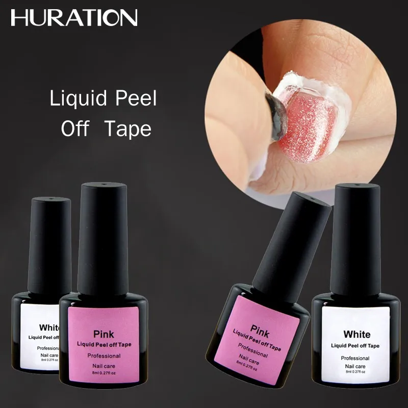 Huration New Protection Peel Off Liquid Tape White Latex Guard Nail Design Manicure Latex Skin Palisade Nail Art Gel Varnishs
Huration New Protection Peel Off Liquid Tape White Latex Guard Nail Design Manicure Latex Skin Palisade Nail Art Gel Varnishs