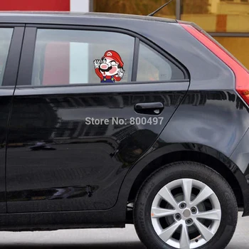 10 x Funny Super Mario Hitting the Glass Car Body Sticker Car Decal for Toyota Chevrolet Volkswagen Tesla Honda Hyundai Kia Lada
10 x Funny Super Mario Hitting the Glass Car Body Sticker Car Decal for Toyota Chevrolet Volkswagen Tesla Honda Hyundai Kia Lada