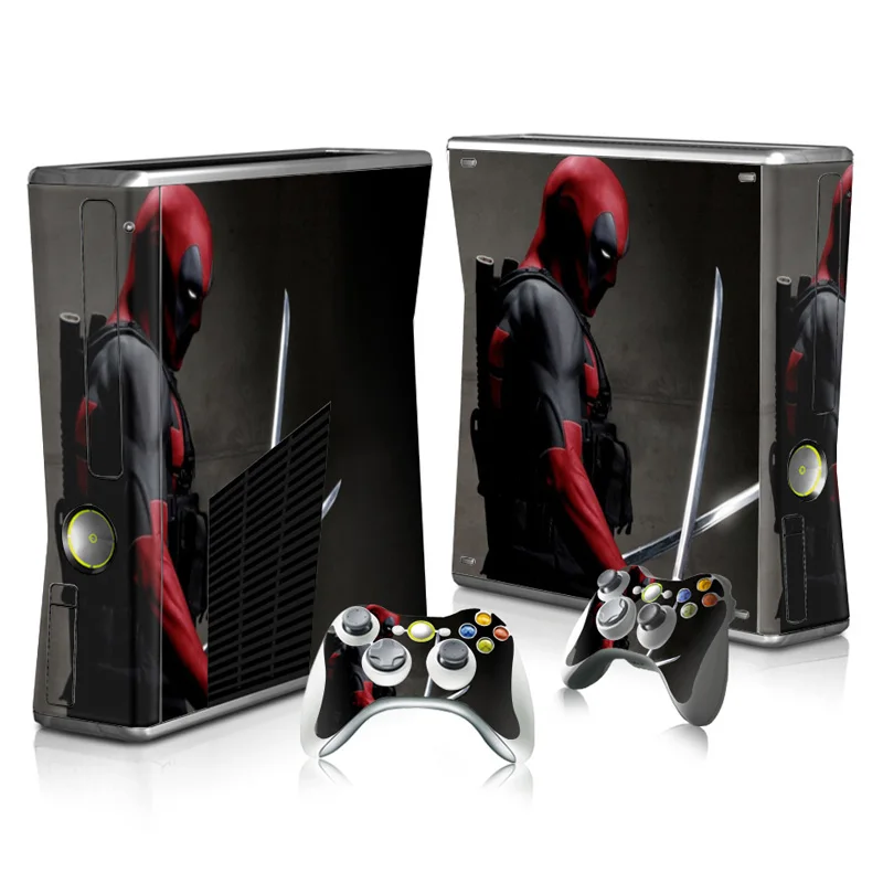 Game Protector Vinyl Sticker for Microsoft Xbox 360 slim and 2 controller skins sticker for x box 360 console
Game Protector Vinyl Sticker for Microsoft Xbox 360 slim and 2 controller skins sticker for x box 360 console