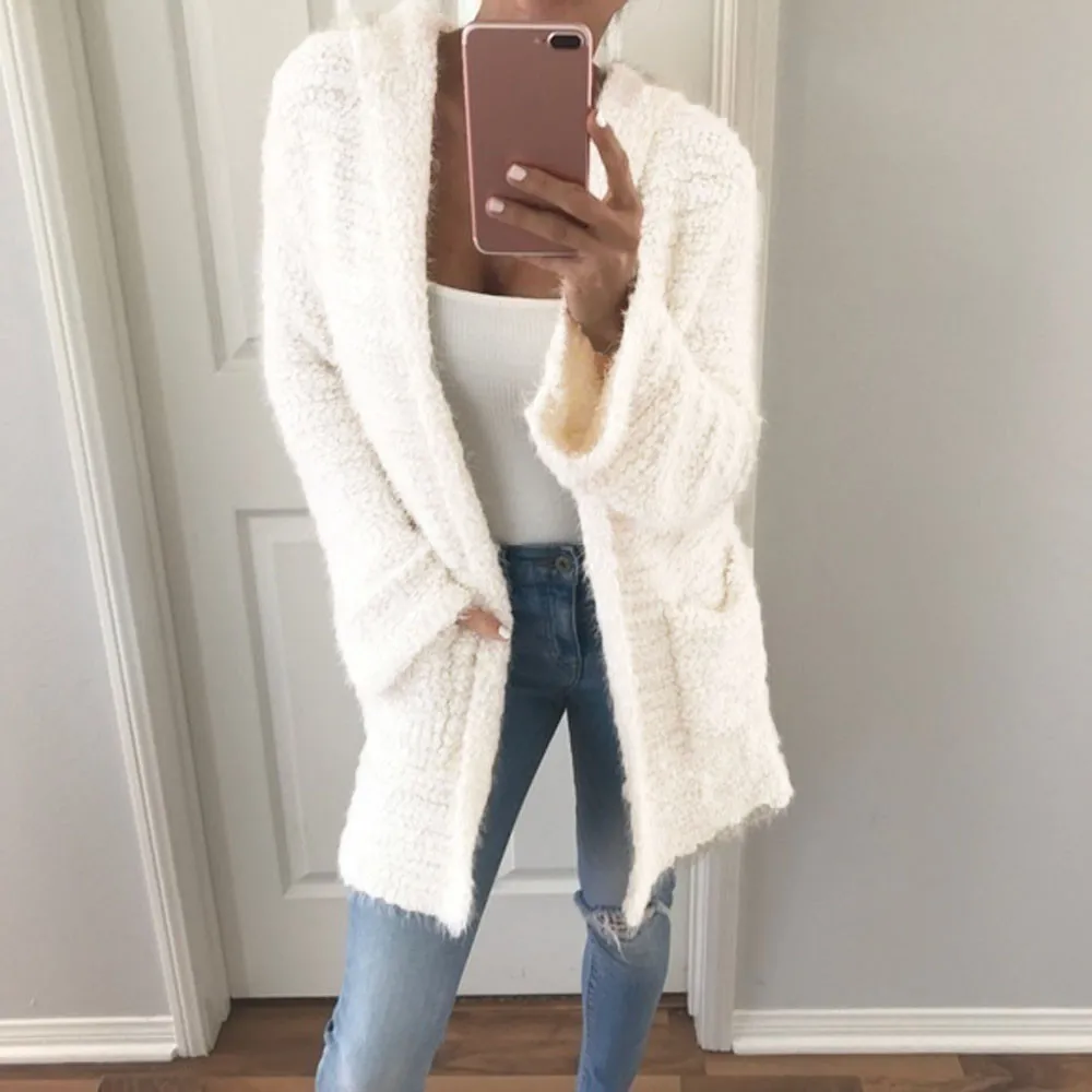 Women Autumn Winter Harajuku Long Sleeve Knitting Cardigans Loose Sweaters Pocket Casual Warm Outwear #
Women Autumn Winter Harajuku Long Sleeve Knitting Cardigans Loose Sweaters Pocket Casual Warm Outwear #