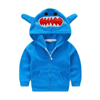 2019 New Spring Autumn Coat Fleece Full Sleeve Jacket Boys Casual Cartoon Shark Raccoon Bear Coat Kids Cardigan Outerwear
2019 New Spring Autumn Coat Fleece Full Sleeve Jacket Boys Casual Cartoon Shark Raccoon Bear Coat Kids Cardigan Outerwear