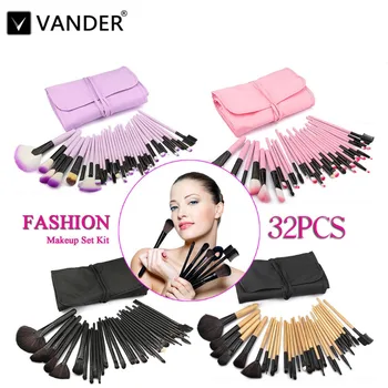 Vander 32pcs Professional Soft Make-up Eyebrow Shadow Makeup Brushes Set Kit Case pincel maquiagem
Vander 32pcs Professional Soft Make-up Eyebrow Shadow Makeup Brushes Set Kit Case pincel maquiagem