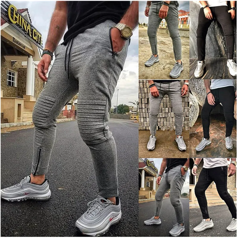2018 Summer New Fashion Thin Cut Pants Men Casual Pants Jogger Bodybuilding Fitness Sweat Time Limited Jogging Losis 
2018 Summer New Fashion Thin Cut Pants Men Casual Pants Jogger Bodybuilding Fitness Sweat Time Limited Jogging Losis