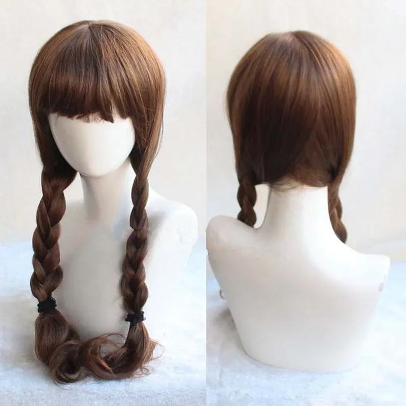 long anime braid hair brown braid hair cosplay anime student cosplay accessories Halloween Role Play Horror Scary Film
long anime braid hair brown braid hair cosplay anime student cosplay accessories Halloween Role Play Horror Scary Film