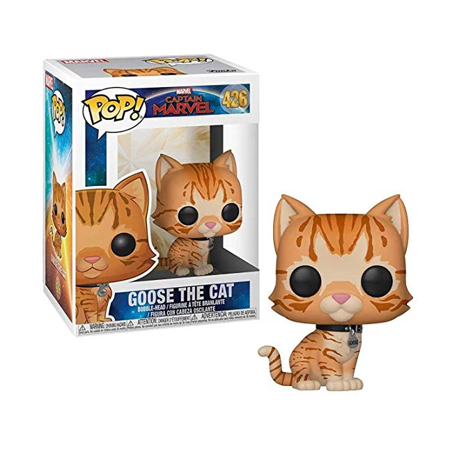 Funko pop Captain marvel GOOSE THE CAT 426# Figure Collectible Vinyl Figure Model Toy
Funko pop Captain marvel GOOSE THE CAT 426# Figure Collectible Vinyl Figure Model Toy