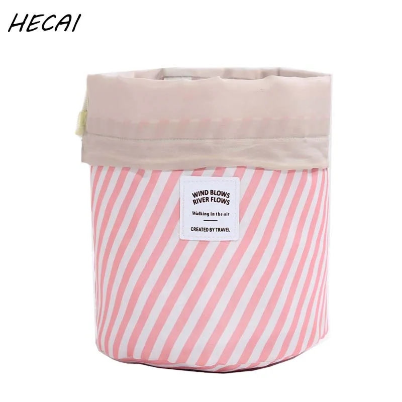 HECAI 2019 New Round women makeup bag travel make up organizer Cosmetic bag female storage toiletry kit case
HECAI 2019 New Round women makeup bag travel make up organizer Cosmetic bag female storage toiletry kit case