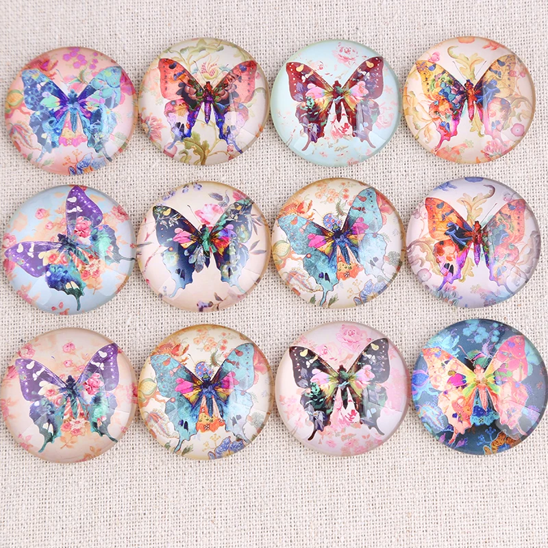 reidgaller 50pcs mixed vintage butterfly photo round glass cabochon 16mm 12mm 10mm 8mm diy earrings jewelry making accessories
reidgaller 50pcs mixed vintage butterfly photo round glass cabochon 16mm 12mm 10mm 8mm diy earrings jewelry making accessories