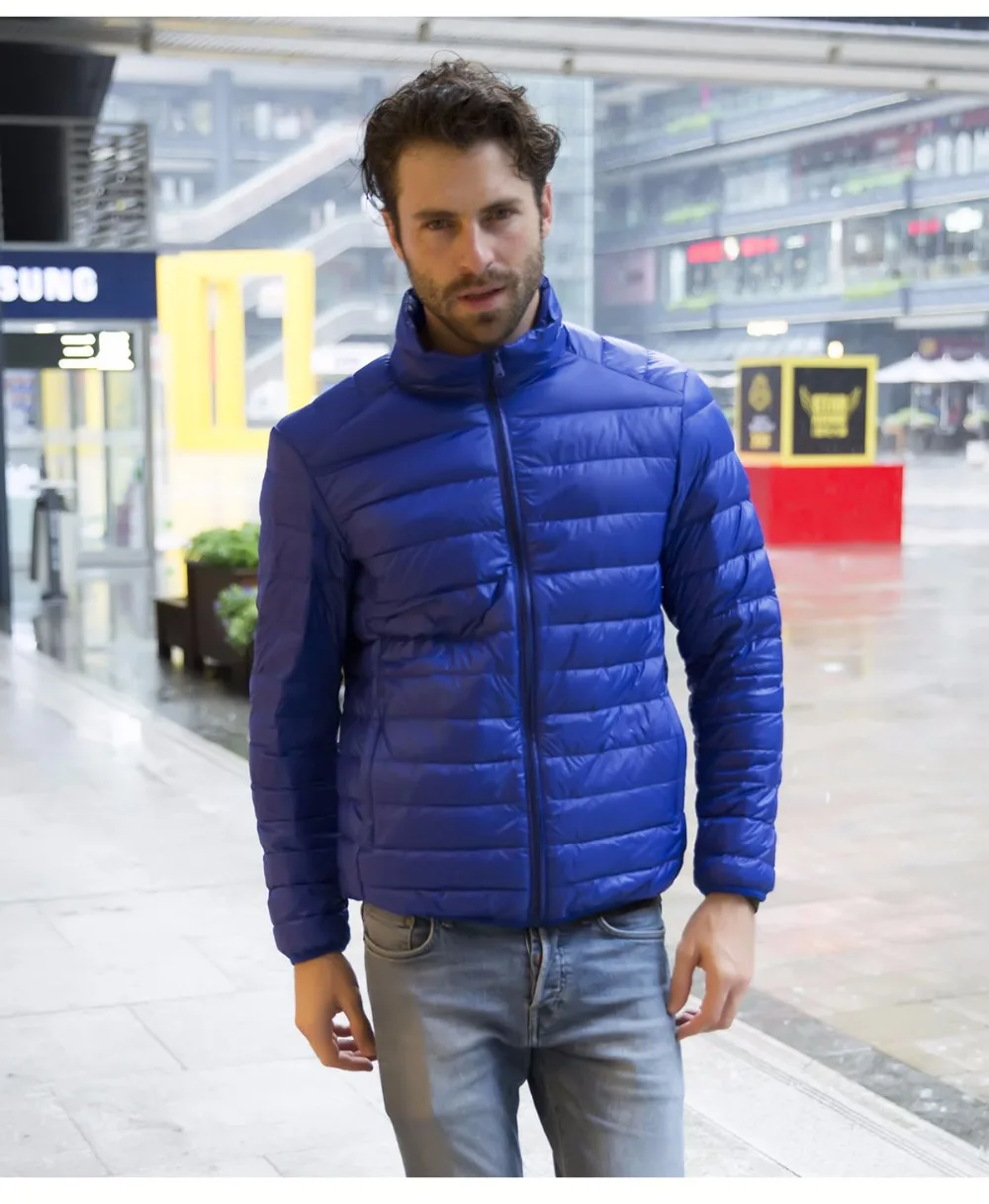 Aolamegs Men Winter Down Jacket Ultralight Thin White Duck Down Coat Solid Color Feather Jackets Male Windproof Warm Outwear 3XL (17)